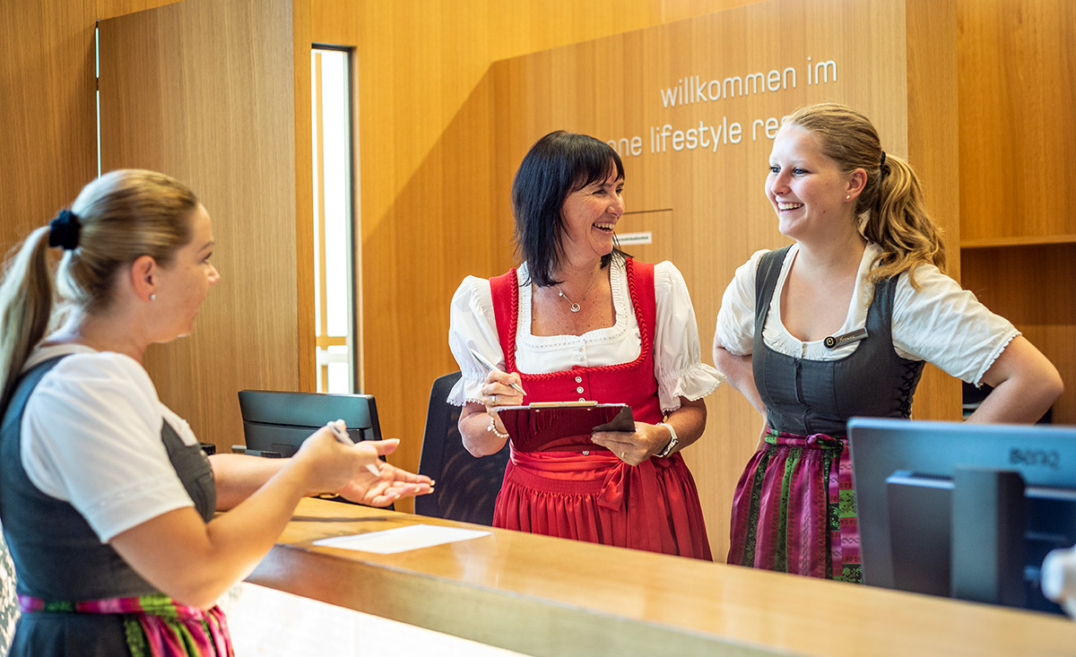Das Team im Adults Only Hotel in Mellau